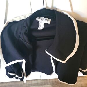 Vintage Joseph Ribkoff jacket Black short cropped